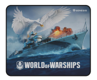 Podkładka pod mysz GENESIS Carbon 500 M WOWS Błyskawica 300x250mm NPG-1738